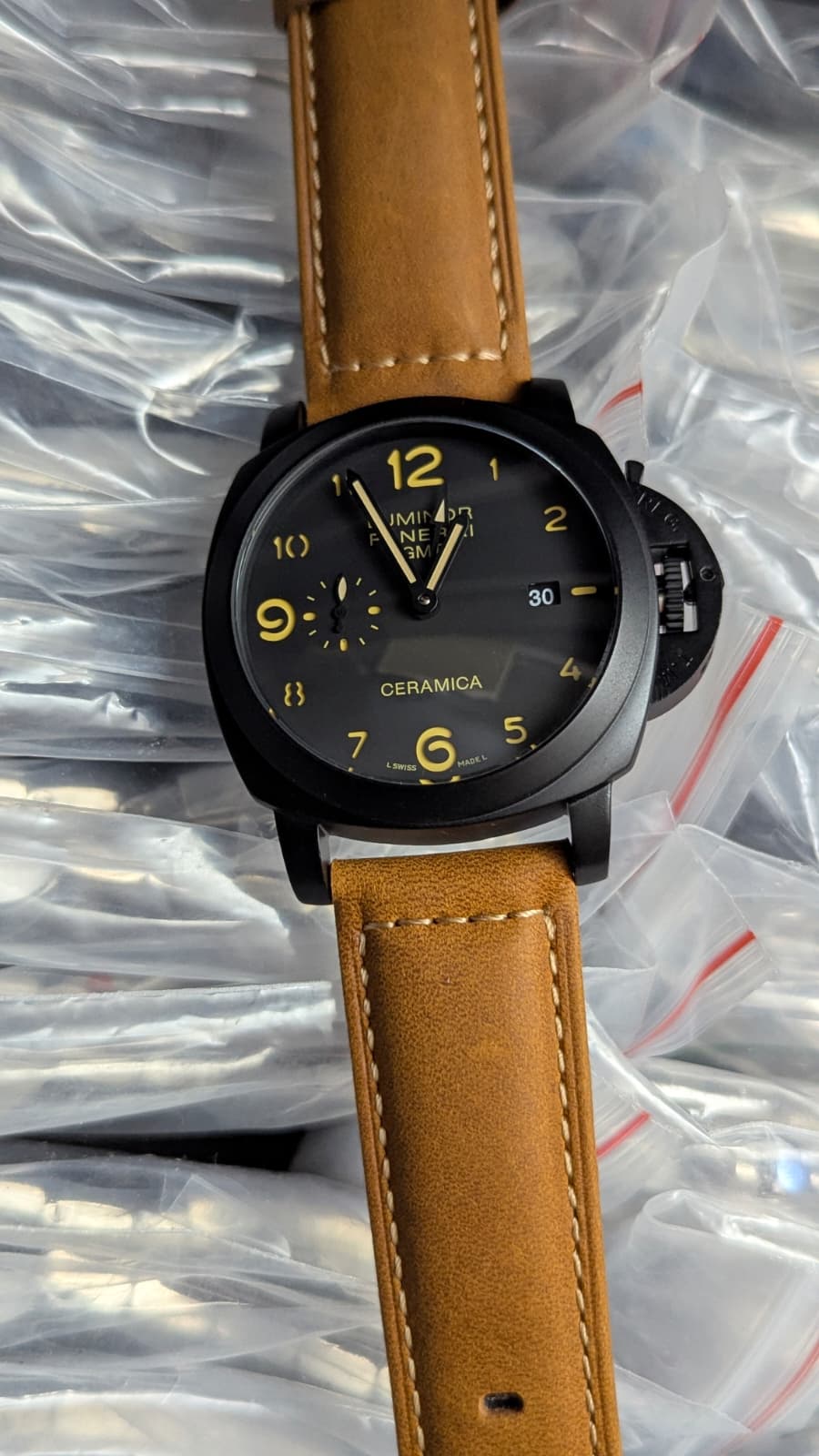 Panaria Luminor Ceramica - black and tan